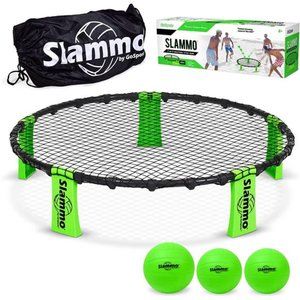 Slammo Game Set (Includes 3 Balls, Carrying Case and Rules) - Outdoor Lawn